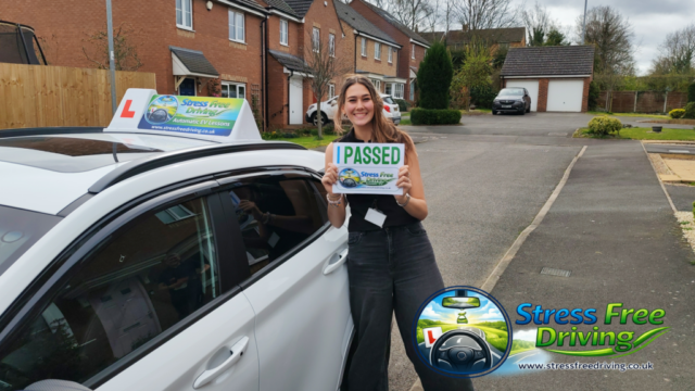 Sadie - March 24th 2026 - 1st time pass, 3 faults
