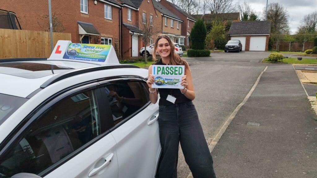 Sadie first time pass